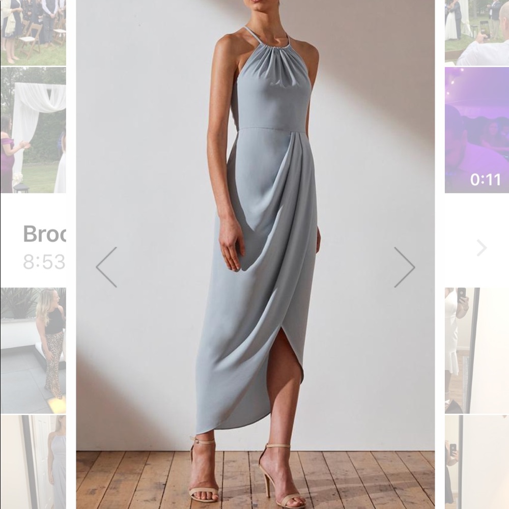 Shona Joy Light blue dress